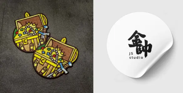 金帥電繡100%電繡寶藏箱